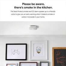 Google Nest Protect - Smoke Alarm - Smoke Detector And Carbon Monoxide Detector - Battery Operated - White (Expires: 3rd January, 2028) - 白色 - 查看 7