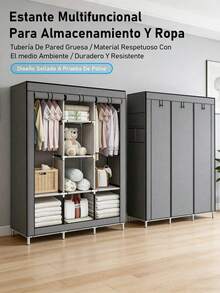 Portable Closets - Grey - View 14