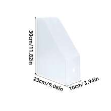 1PC Foldable Desktop File Organizer - Minimalist Office And Home Document Rack, Space Saving Letter Tray, Adjustable Book Stand, Multi Functional Desktop Organizer, Suitable For Storing Paper, Folders, Notebooks, Bookshelves, And Other Items. Bookshelf Accessories, Effectively Manage Desktop Clutter, Easy To Access, Very Suitable For Use In Dormitories - Multicolor - View 14
