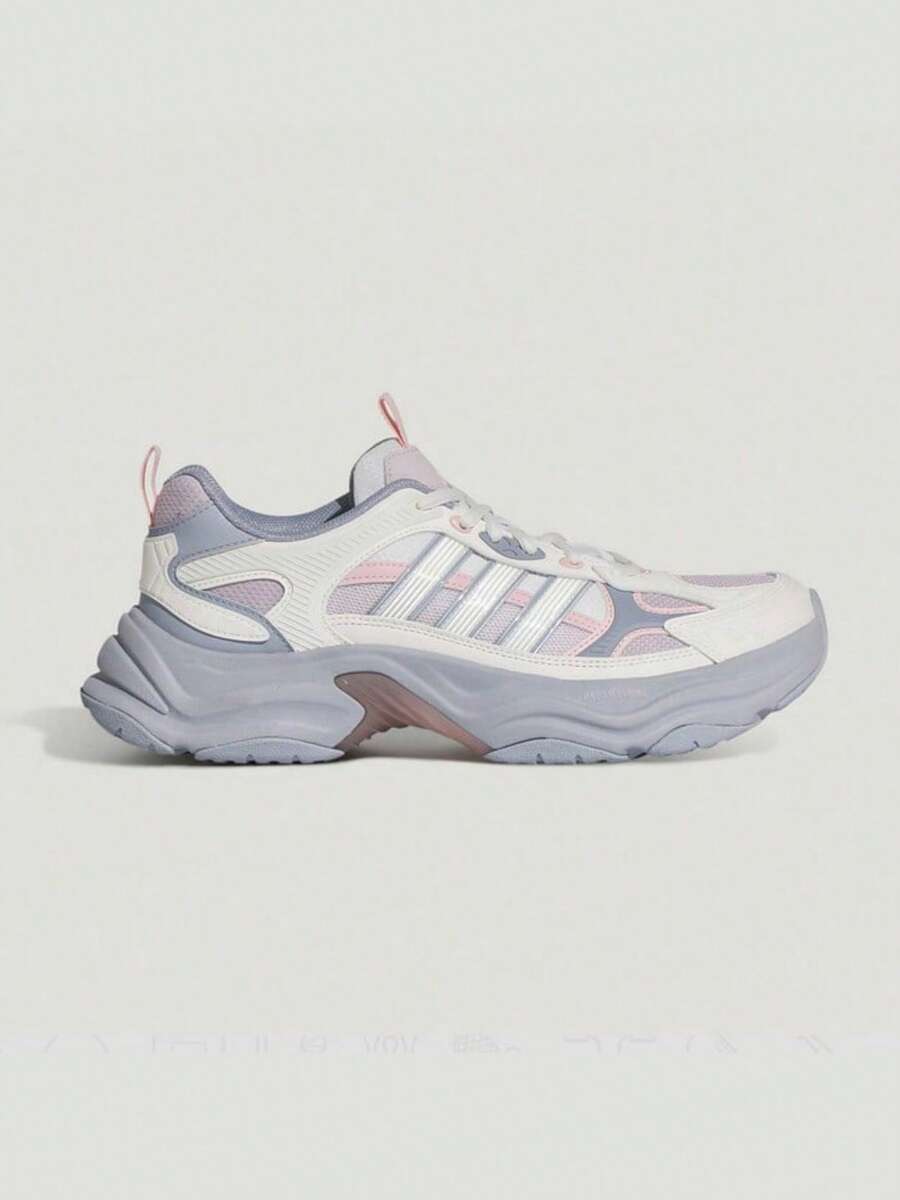 Adidas Giày thể thao nữ XLG FIN PULSE kiểu dáng thường ngày. - Trắng/Xám/Hồng - Xem 1
