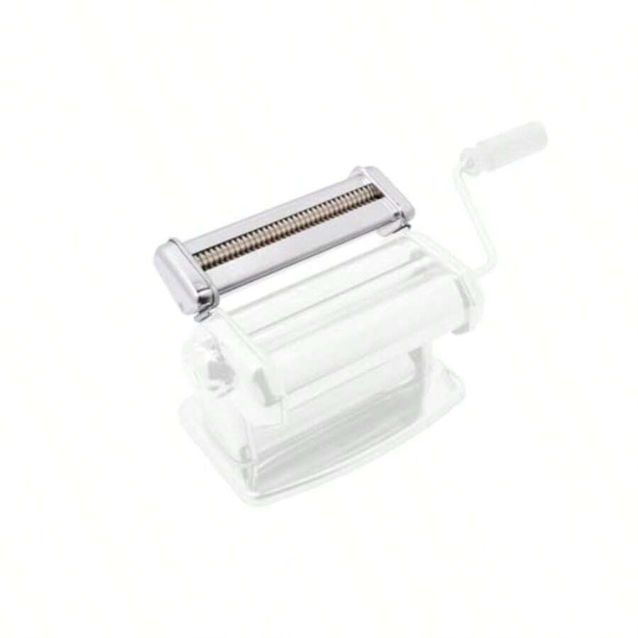 Paghetti Pata Cutter Attachment 2 Mm 100% Made In Italy- Heavy Duty Tainle Teel Contrucn- Hine Acceory Cu Thin Noodle- Eay Ue Roller Maker For  Hemade Italian Pata - Chrome - View 1