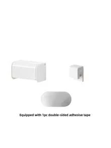 1Set Punch-Free Wall-Mounted Toothbrush Holders With Cover, Electric Tooth Brushing Holder For Bathroom,Toothpaste Storage Rack, 2/5/6 Slots Self Adhesive Toothbrush Organizer For Family,Bathroom Organizer Accessories,Bathroom Gadgets - Multicolor - View 15