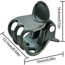 50/100 Reusable Green Plant Support Clips - Adjustable Garden And Greenhouse Supports For Vines, Flowers, Seedlings, And Tomatoes - Durable Green Plastic With Metal Clips To Ensure Plant Growth. Garden Support Accessories | Garden Clips | Reusable Garden Clips,Garden,Garden Stuff,Plant Support,Garden Planters,Plastic Plant Support Clips Orchid Stem Clip For Vine Support Vegetables Flower Tied Bundle Branch Clamping Garden Tool - One Size - View 11