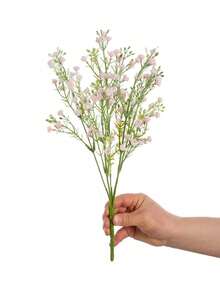 1/3/60束人造仿真小菊花花束，仿真花艺摆设，适用于家居、餐厅、客厅、户外花园装饰，也可用于婚礼、家庭花园和派对装饰，人造花，婚礼花束，新娘花束，婚礼装饰，母亲节花束，春季装饰 - 粉色 - 查看 8