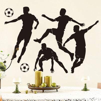 2026世界杯主题墙贴批发，跨境北美和墨西哥地区足球比赛球迷装饰贴纸