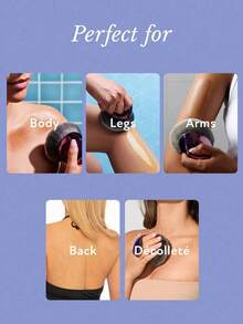 Bộ 2 cọ trang điểm tự nhuộm da Kabuki, dùng để tán kem dưỡng da, phấn tạo khối, kem nền, trang điểm, lông mềm mại, thuần chay. - A - Xem 9