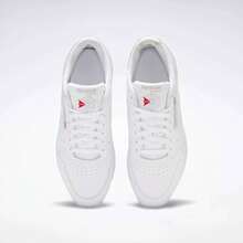 Reebok Giày thể thao Club C cho nữ (GS) tuổi teen thấm hút mồ hôi thoáng khí chống nắng chống gió giữ ấm nhẹ logo in chắc chắn đa năng đàn hồi tốt dễ giặt nhanh khô thể thao ngoài trời chạy bộ trường học màu đen 100000198 - Trắng Xám - Xem 5