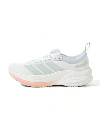 Adidas 女鞋輕便休閒運動鞋減震透氣跑步鞋