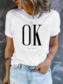 Dont Be Salty Short Sleeve T-Shirt Womens Casual Tee Cute Girl Clothes (6) - 白色 - 查看 2