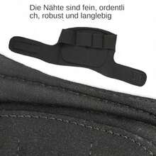 1pc Fingerless Workout Gloves, Thick Non-Slip Palm Pad, Essential Fitness Equipment For Weightlifting And Dumbbell Training (Single) - Black - View 5