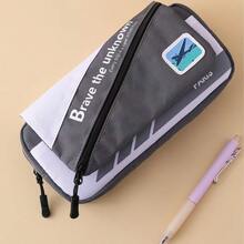 1 hộp đựng bút hai lớp dung tích lớn, túi đựng văn phòng phẩm cao cấp bằng polyester cotton, túi đựng bút thẩm mỹ dành cho thanh thiếu niên với họa tiết 'NEW ZEALAND', ngăn đựng bút có khóa kéo dành cho học sinh tiểu học và trung học, quà tặng tựu trường, hộp đựng đồ dùng học tập dễ thương. - 1 mặt hàng - Xem 8