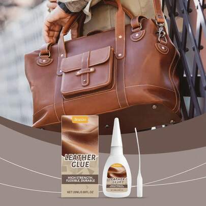 Keo dán da Brunizo 20ML/0.68FL.OZ, keo dán da và vải gia dụng, tiện lợi sử dụng hàng ngày, bền, khô nhanh, kết dính liền mạch.