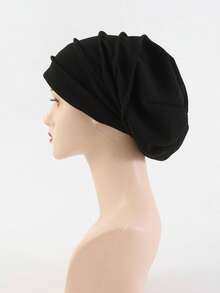 1 chiếc băng đô co giãn cho nữ, khăn trùm đầu mềm mại, mũ cho người hóa trị, mùa hè, đi biển. - A - Xem 10