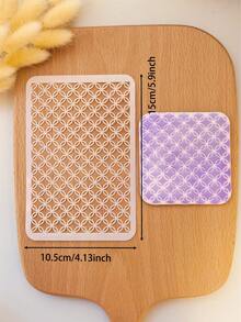 [Geometric Texture Template] Texture Stencils Creative Geometric Texture Hollow Template - Pattern Fabric Wall Panel Wood Panel - Graffiti Spray Painting Covering Panel Reusable Washable - Texture Stencils - View 25