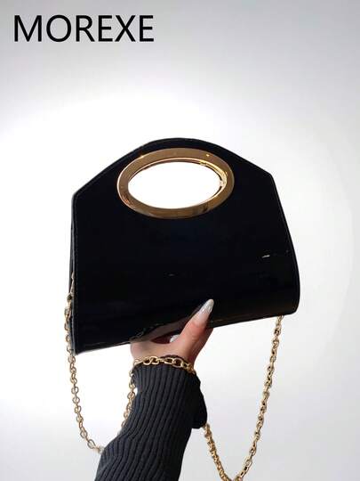 Minimalist Women's Evening Bag, Fashion Handbag, Versatile Chain Shoulder Bag