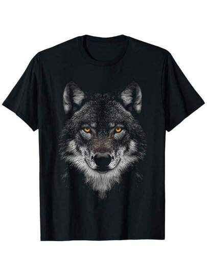 Camisetas de manga corta en varias tallas, cómodas y de moda casual. El diseño central es extremadamente lindo, como si estuviera trayendo el mundo de los cuentos de hadas a tu propio cuerpo. Los colores son brillantes y alegres, aportando mucha vitalidad y buen humor a la persona. Regalos navideños para familiares, regalos de cumpleaños. Una camiseta imprescindible para el Año Nuevo, un regalo navideño para su hijo (1 pieza).