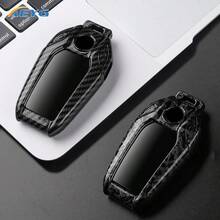 Carbon Fiber Style ABS Car Key Case Cover For BMW 5 7 Series G11 G12 G30 G31 G32 I8 I12 I15 G01 X3 G02 X4 G05 X5 G07 X7 Accessories - D Model - View 2