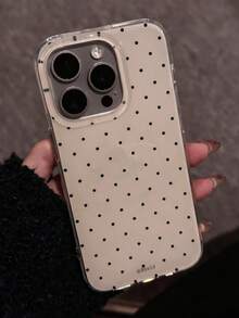 1 chiếc, hàng Hàn Quốc, họa tiết sóng đen trắng đơn giản, phù hợp với 17, 17 Pro Max/ 16 Pro Max/ 15 Pro/ 14, 13/12/11. Thích hợp làm quà tặng Ngày Valentine/Sinh nhật/Ngày của Mẹ/Lễ Phục Sinh cho gia đình/bạn bè/chị gái/bạn gái. - Điểm sóng con - Xem 2