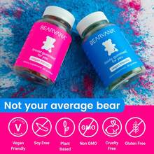 BEARVANA Top Support & Peach Gains Combo Pack Gummies For Women | Herbal Fitness Support Dietary Supplement | 9 Herbal Extracts With Fenugreek, Maca Root, Fennel Seed & Essential Vitamins | Berry Flavor Gummy Bears | Non-GMO Gluten Free | 120 Gummies - 組合裝 - 查看 5