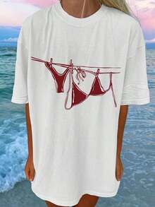 Women T-Shirts - White - View 9