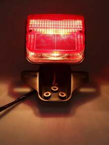 Luz trasera de freno luz de stop accesorio calavera para motocicleta - A - Ver 6