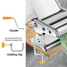 Pata Hine Handle/Clip Crank Holder - Dule Noodle Maker Fixing Clip Manual Handheld Tool Par - As Picture Show - View 6