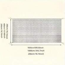 Lưới chống chim màu đen chịu lực cao - Lưới mắt lớn, có thể tái sử dụng, thoáng khí, thích hợp cho rau, cây ăn quả và các loại cây trồng khác, rào chắn bền chắc chống động vật và côn trùng, dễ lắp đặt, bảo vệ vườn, bảo vệ rau củ, chất liệu chống rách, đặc biệt dành cho người yêu hoa. - Nhiều màu - Xem 4