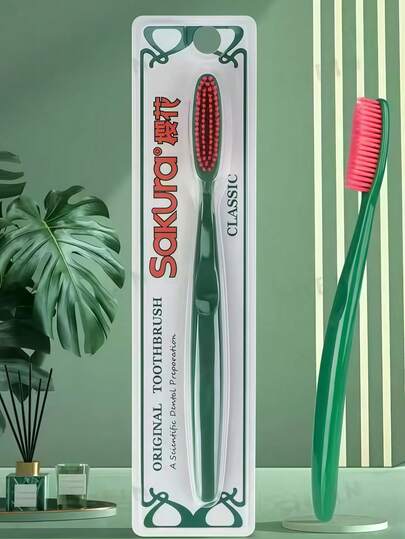 Extra Long 10,000 Bristle Adult Slouchy Toothbrush, Deep Cleaning, High Quality Toothbrush Suitable For Weddings, Mother's Birthday, Beach Trips And Holidays. It Is An Ideal Gift For Women, Mothers, Teachers, Friends, Bridesmaids, Students, And Back-To-School/Summer Seasons. Minimalist Yet Beautiful, Fashionable And Elegant.
