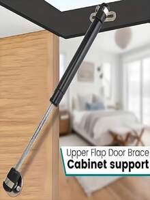 Varillas de soporte hidráulicas, bisagras de soporte, fáciles de instalar, adecuadas para camas de caravana, puertas de almacenamiento, cajas de herramientas, ventanas, gabinetes de cocina, soportes de elevación de muebles, resorte de cubierta reforzado, accesorios de ferretería para gabinetes - Bisagras, bisagra de puerta. - varilla de soporte - Ver 10