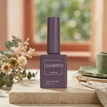 Sơn móng tay dạng gel màu xám tím 15ml, tông màu oải hương trầm, dễ tẩy, dùng được cả dưới ánh sáng UV và LED. Một chai một màu, chất lượng chuyên nghiệp, bền màu, phong cách bí ẩn, sang trọng, phù hợp cho mùa thu đông. Bộ sưu tập tự làm móng tại nhà. Sơn móng tay dạng gel. - Bụi tím - Xem 5