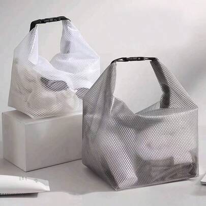 1 túi đựng đồ bơi chống thấm nước, chất liệu vải Oxford, có quai xách và khóa kéo, thích hợp sử dụng cả khô và ướt, lý tưởng cho du lịch, tập gym, đi biển.