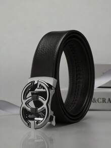 Thắt lưng da nam với khóa tự động, thiết kế khóa trơn tru. - Nhiều màu - Xem 5