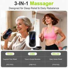 Máy mát xa cổ, máy mát xa toàn thân, miếng dán mát xa cầm tay, máy mát xa eo, lưng, vai, miếng dán mát xa mini - Xem 7