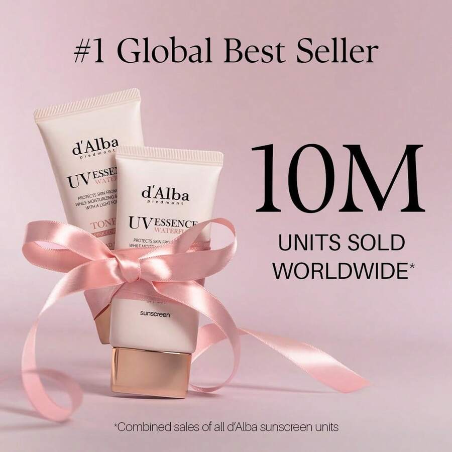 d'Alba UV Essence Waterfull Tone Up Pink Correcting 50ML - Pink Correcting - View 1