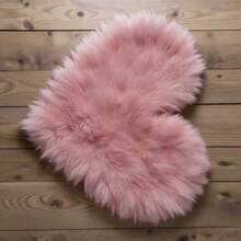 Newborn Photography Mat, White Heart-Shaped Pad, Baby Photo Backdrop Prop - Hồng - Xem 6