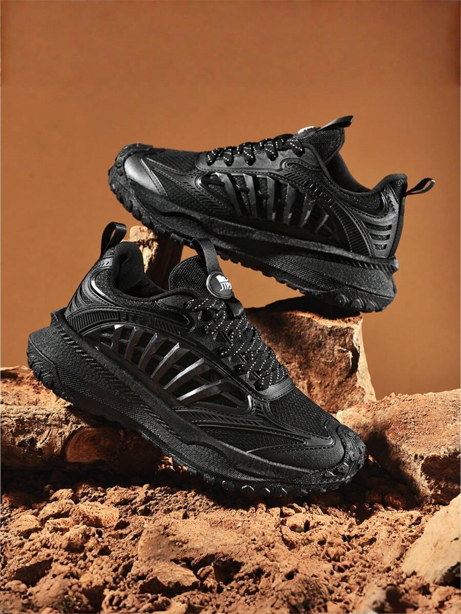 Chaussures de sport décontracté pour hommes, baskets de sport respirantes unisexes, chaussures confortables à lacets pour hommes convenant aux sports, à l'extérieur, aux déplacements, à l'habillement décontracté, légères, à la mode, pour l'entraînement et la course, toutes saisons - fleurs de prunier blanches - Voir 1