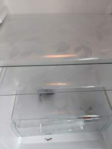 1 tấm lót kệ trong suốt in hình lá, chống dính và có thể giặt được, kiểu dáng tối giản cho tủ. - Hoa ép lá trong suốt - Xem 8