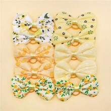 10pcs Spring Limited Edition Dopamine Colorful Bow Pet Hair Clips, Suitable For Decorating Medium & Small Long-Haired Cats & Dogs, Perfect For Wedding, Birthday Party, Mother's Day And Other Holidays, Mixed Styles - Multicolor - View 14