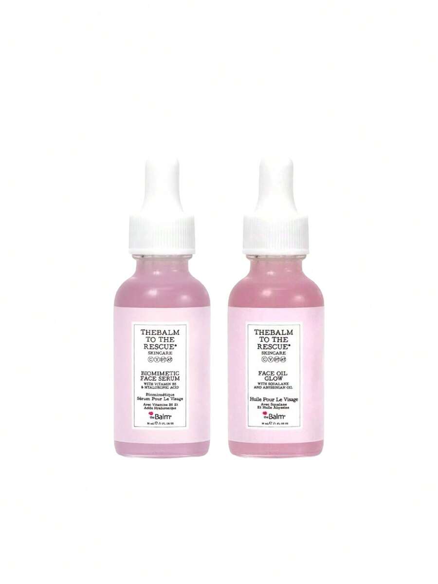 The Balm [Bundle] To The Rescue Biomimetic Face Serum 30 Ml + Glow Facial Oil 30 Ml - To the rescue - View 1