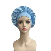 2 chiếc mũ ngủ bằng satin co giãn dành cho nữ, mũ trùm đầu rộng vành, mũ tắm làm đẹp, mũ chống dầu mỡ nhà bếp, mũ mùa hè, mũ đi biển. - Nhiều màu - Xem 7