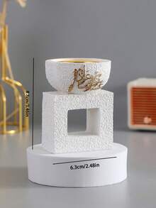 This Fashionable And Exquisite Resin Incense Burner Is Decorated With Arabic Calligraphy. It Serves As A Ramadan Incense Burner, A Practical Incense Burner, An Aroma Diffuser, And An Elegant Ramadan Desktop Decoration. - Multicolor - View 12