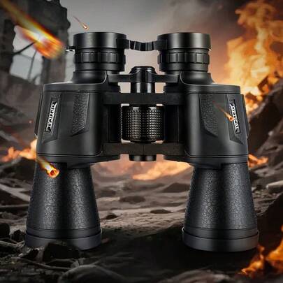1PC High Definition Telescope Binoculars, High Power Telescope Coordinate High Definition Binoculars, Suitable For Outdoor Camping And Hiking, Suitable For Long-Distance Observation In Astronomy, Bird Watching, And Surveillance - Compatible With Smartphones/Tablets/Cameras Tripod - Suitable For Adults And Professionals - Handheld Fixed-Power Telescope For Outdoor Use, Equipped With Center Focusing System