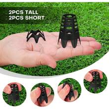4pcs Set, Includes 2 Large And 2 Small Simulated Batting Tee, Suitable For Indoor And Outdoor Practice, Sports Accessories - Multicolor - View 8