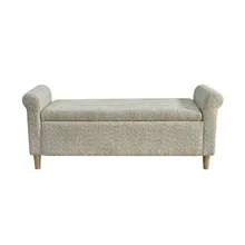 Storage Benches - Beige - View 1