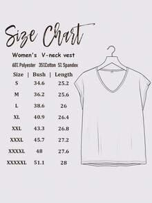 Women's Casual Summer V-Neck Vest | Von D Moto Apparel American Heritage | Perfect For Daily Wear, Outdoor Leisure, Loungewear, Back-To-School Season, Mother's Day & More Summer Occasions  | Daily Gift. - trắng - Xem 7