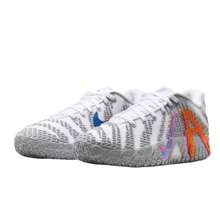 Nike Morant 3 男士轻便运动鞋，真正的战斗篮球鞋，春季新款防扭曲 Nike JA 3 - 灰色 - 查看 2