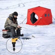 Anchor Drill Adapter, Heavy Duty Drill Attachment Fishing Tent Stakes, Essential Fishing Accessories Shelters Shanties And Houses - Default - View 7