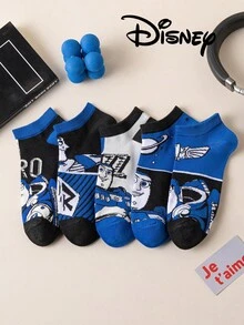 1/5 Đôi tất nữ họa tiết phi hành gia Disney, tất ngắn thoáng khí thời trang ngộ nghĩnh hoạt hình, quà tặng mùa hè - Nhiều màu - Xem 11