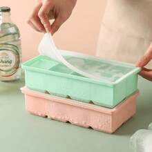 Large Silicone Tray, High Capacity Household Ice Maker Mold - A - View 2