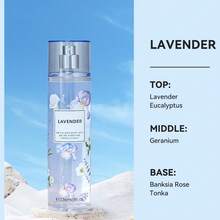 20 Varieties Women's Body Mist Perfume Spray, 2 Pcs 8 Fl Oz Long-Lasting Floral Fruity Spray, Non-Greasy Formula - Hair & Body For Parties, Dates, Night Out, Daily Wear - Gift Girlfriend Best Friend Mother - Valentine's Day Birthday Mother's Day - PINEAPPLE DREAM+LAVENDER - 查看 4